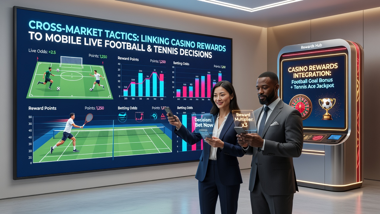 Cross-market tactieken die casino beloningen linken aan live voetbal- en tennisweddenschappen op mobiel