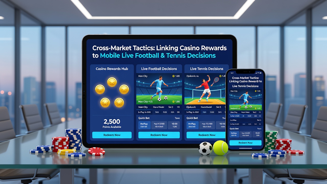 Mobiele live weddenschappen waarbij casino rewards tennis- en voetbalbeslissingen sturen