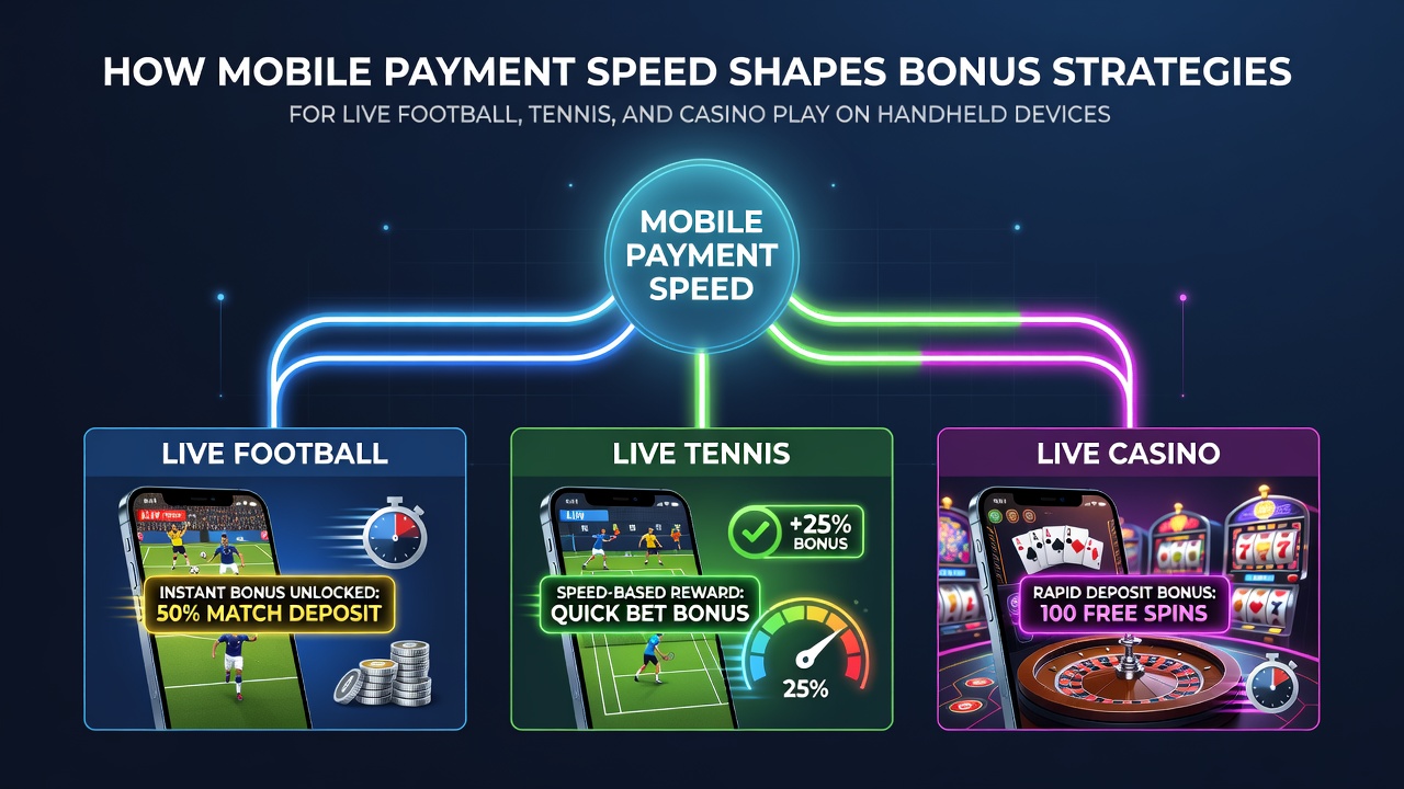 Mobiele betaalstromen en live bonusupdates tijdens sportevenementen