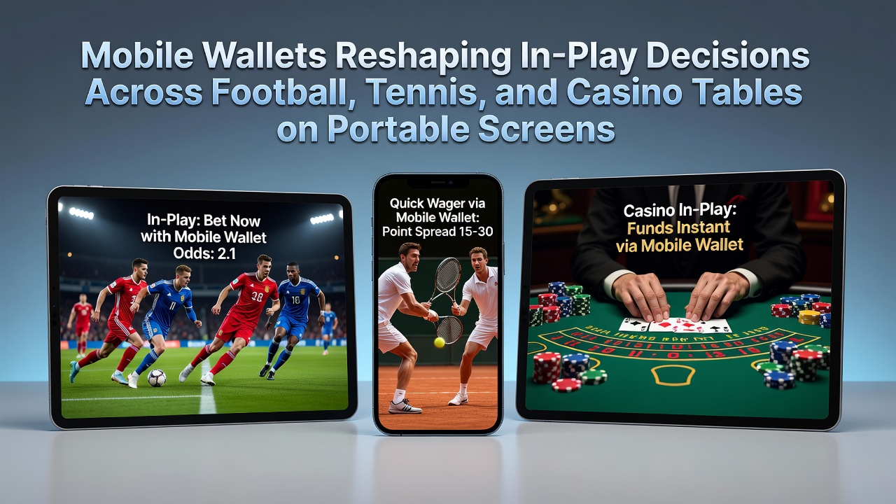 Mobiele wallet app in gebruik tijdens live voetbalwedstrijd met snelle storting