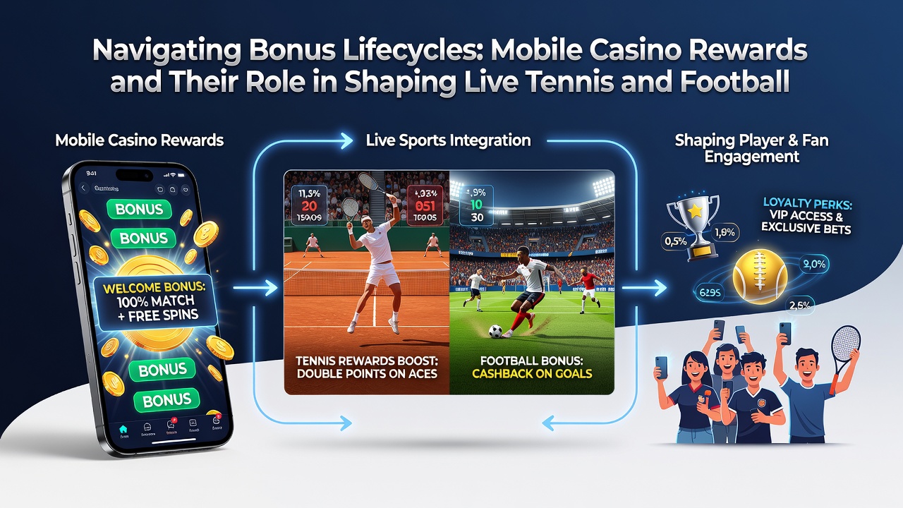 Aanpassingen in live voetbal- en tennisweddenschappen via mobiele beloningen
