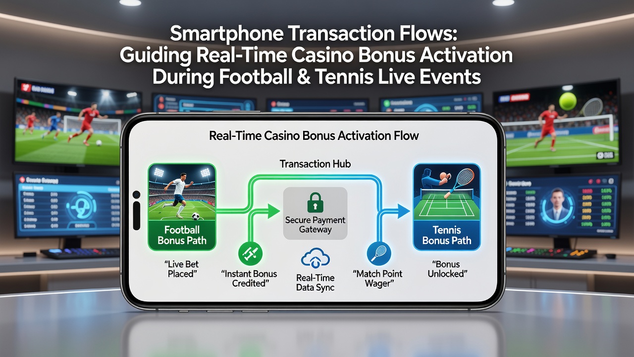 Real-time casino bonus activering via smartphone tijdens live sportwedstrijden